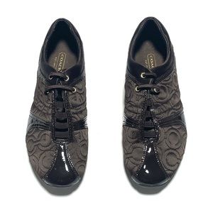 COACH Brown “Kellee” Tennis Shoe Size 6.5